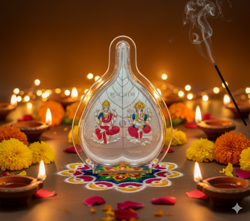 Shubh Labh Silver Collection – Lakshmi Ganesh Frames