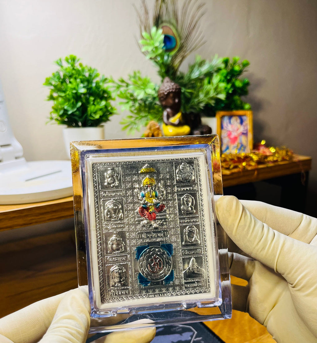 Ganesh Ji Silver Frame | Divine Blessings at an Affordable Price