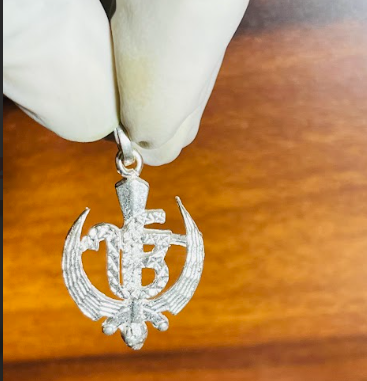 ⚔️ Ik Onkar Khanda Sahib Pendant – Pure Silver | Sikh Symbol of Faith, Unity & Courage