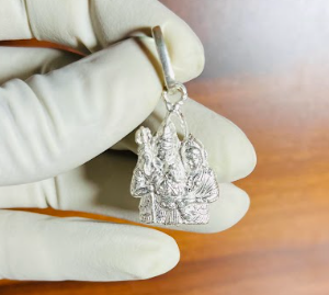👨‍👩‍👦‍👦 Shiv Parivar Pendant – Pure Silver | Complete Divine Family of Shiva, Parvati, Ganesh & Kartikeya