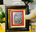 999 Silver Khatu Shyam Ji Divine Blessings Frame